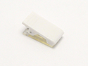 White Plastic Clip